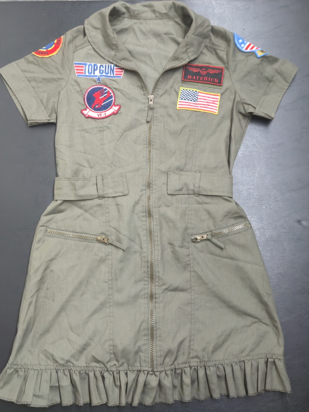 Womens Top gun MAVERICK halloween Costume
